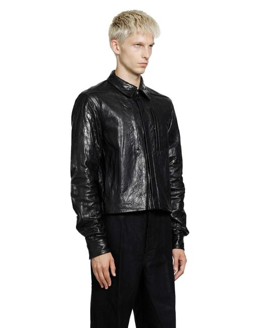 Rick Owens Black Tower Alice Jacket for men