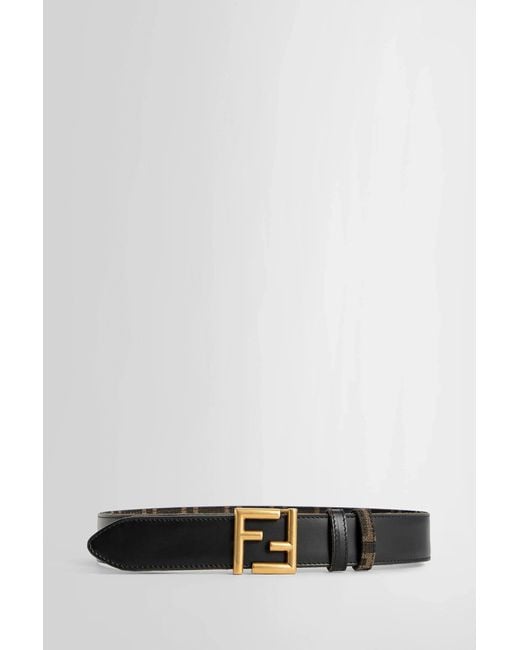 Fendi Gray Cinture Nere Da Donna