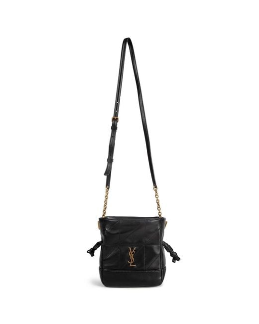 Saint Laurent Black Jamie Mini Shoulder Pouch