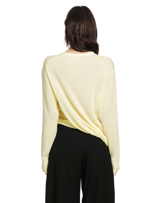 Loewe Black Draped Sweater