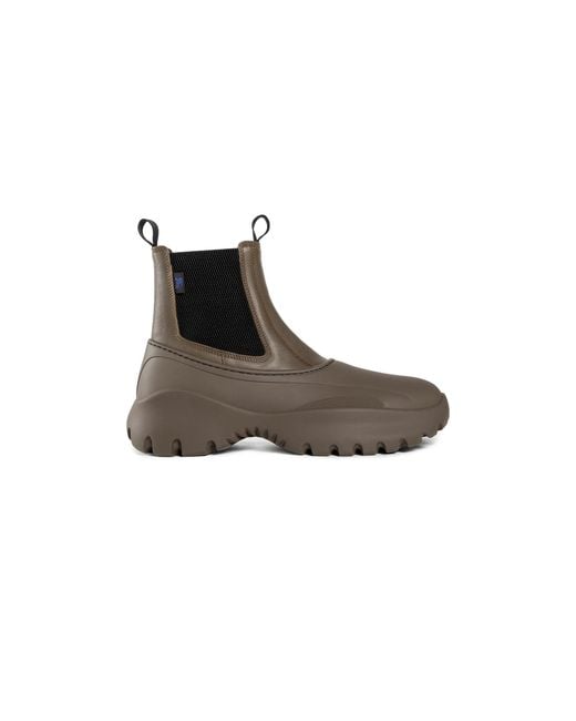 Burberry Brown Chelsea Boots for men