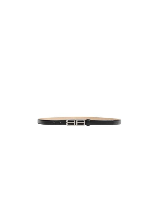 Balenciaga White Bolero Bb Belt for men