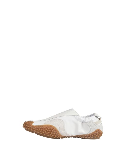PUMA White Mostro Move Sneakers