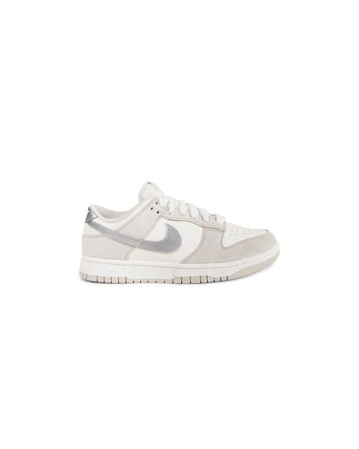 Nike White Dunk Low Sneakers