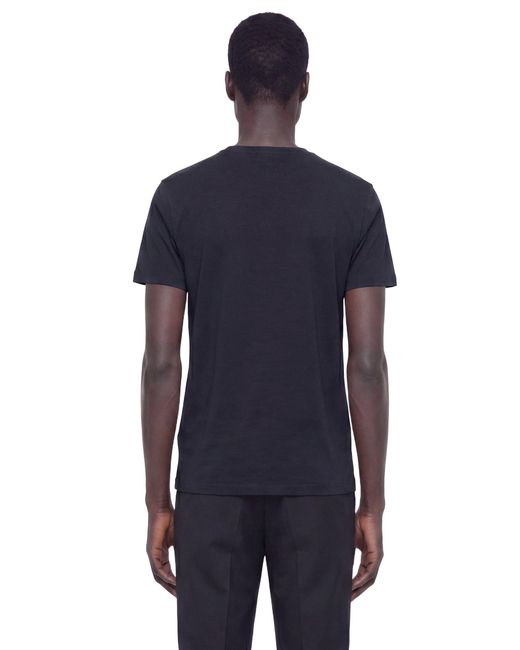 Valentino Blue Vlogo Cotton T-Shirt for men