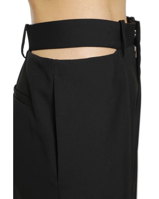 Jil Sander Black Wool Trousers