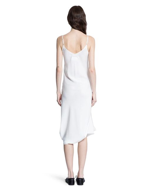 MM6 by Maison Margiela White Dresses