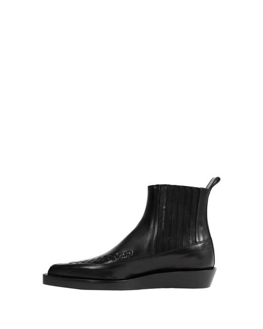 Ann Demeulemeester Black Ro Chelsea Boots for men