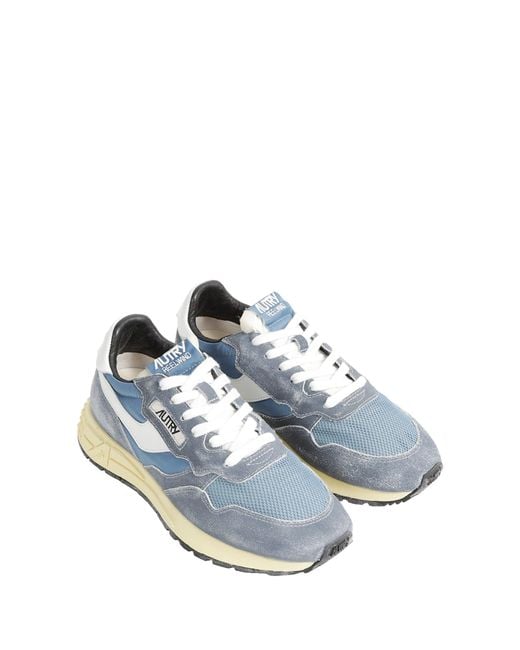 Autry Blue Reelwind Low Sneakers for men