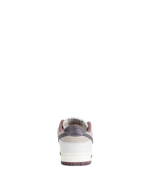 Nike White Dunk Low Retro Se Sneakers for men