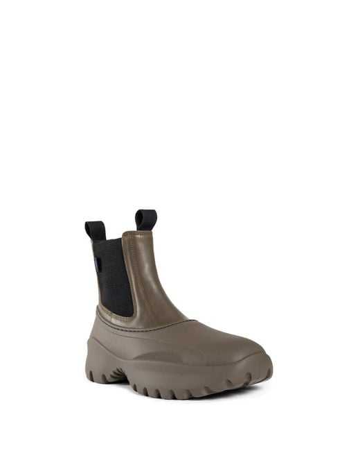 Burberry Brown Chelsea Boots for men