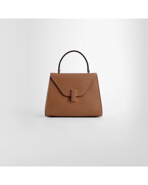Valextra Brown Top Handle Bags