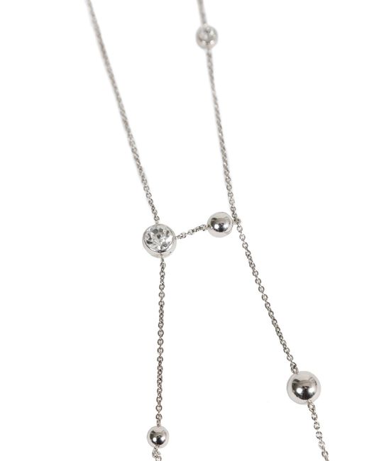 Panconesi White Diamanti Body Chain for men