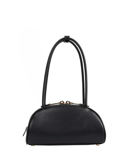 Miu Miu Black Beau Leather Small Shoulder Bag