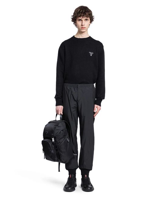 Prada Black Trousers for men