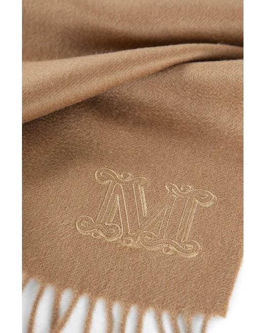 Max Mara Brown Scarves