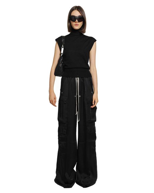 Rick Owens Black Tower Cargobelas