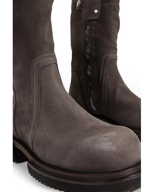 Rick Owens Brown Temple Creeper Gabe Ankle Boots for men