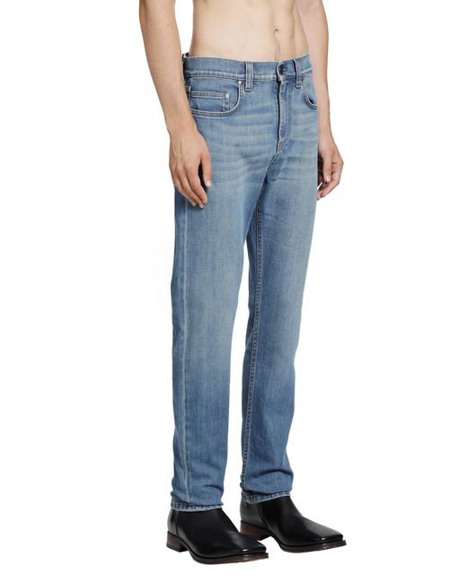 Versace Blue Tapered Jeans for men