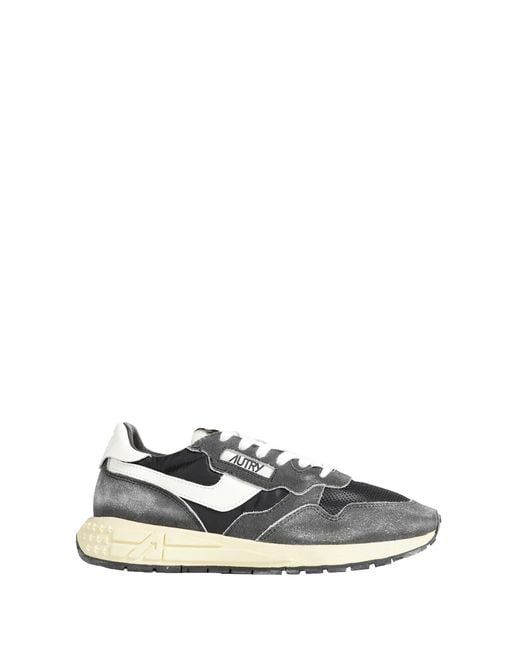 Autry Black Reelwind Low Sneakers for men