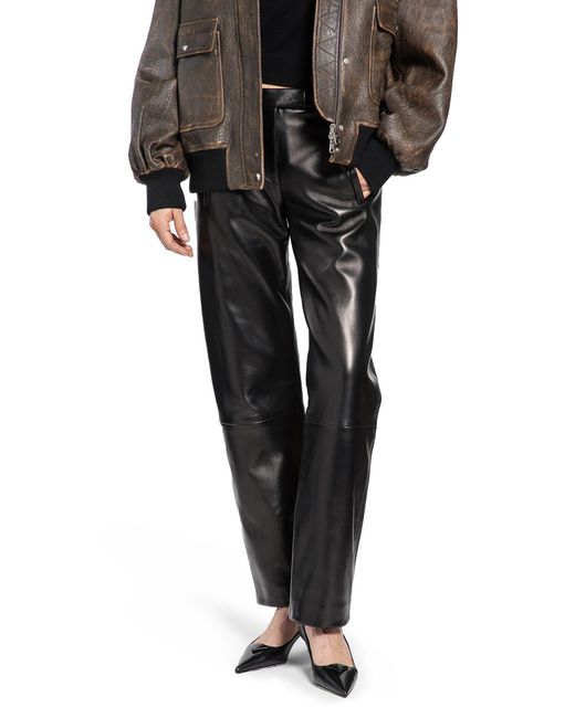 Khaite Black Miles Pants