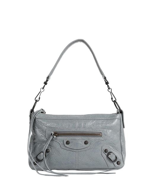 Balenciaga Gray Le City Moto Mini