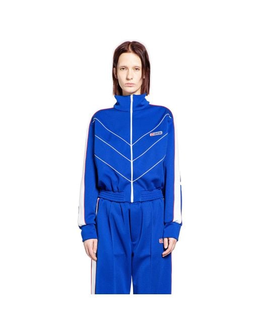 Ssheena Blue Tuta Track Jacket