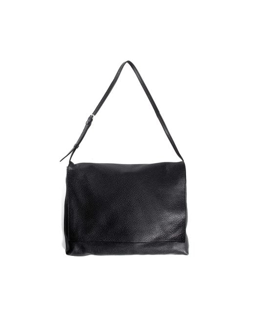 The Row Black Nan Shoulder Bag