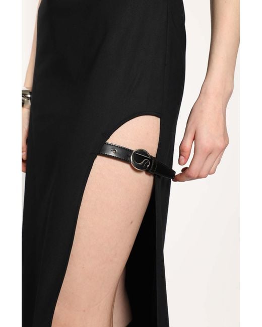 gleitgel zum schwanger werden Coperni Garter Belt Dress in Black