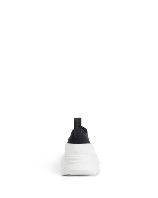 McQueen White Tread Slick Sneakers for men
