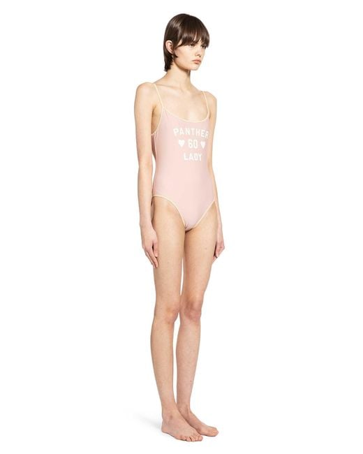 Valentino Pink Printed Swimsuit