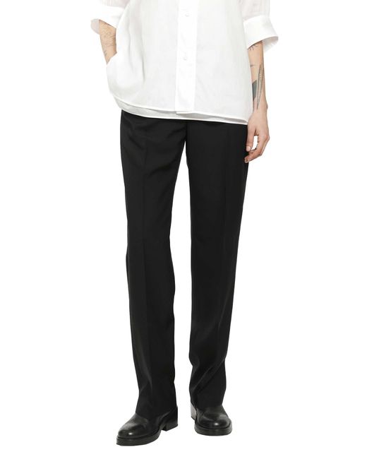 Jil Sander Black Wool Trousers