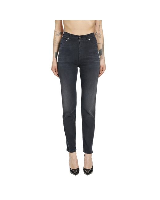 Balenciaga Blue Skinny Pants