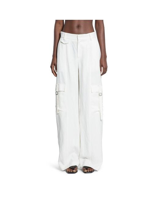 Ssheena White Mirage Pants