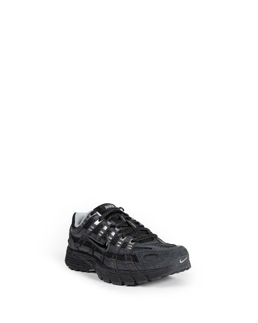 Nike Black P-6000 Suede Sneakers for men