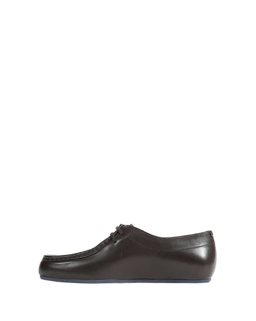 Jil Sander Black Hood Lace-Up Shoe for men