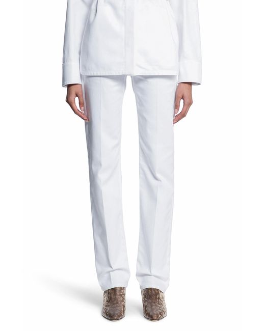 Fendi White Trousers