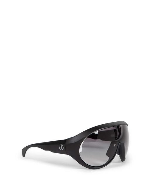 Rick Owens Gray Moncler X Temple Sunglasses for men