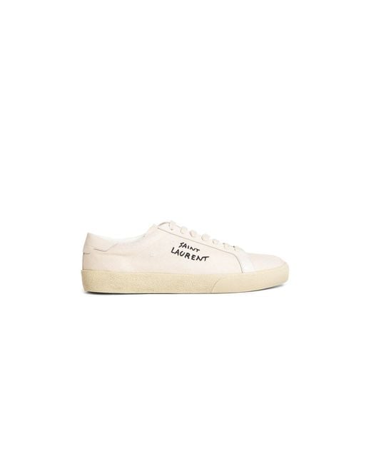 Saint Laurent White Sl/06 Sneakers