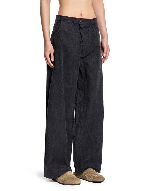 Jan Jan Van Essche Black Trousers#84 for men