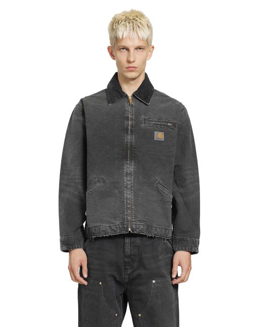 Carhartt Gray Og Detroit Jacket for men