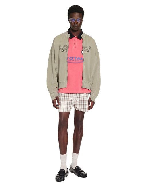 Martine Rose Pink Oversized/Polo for men