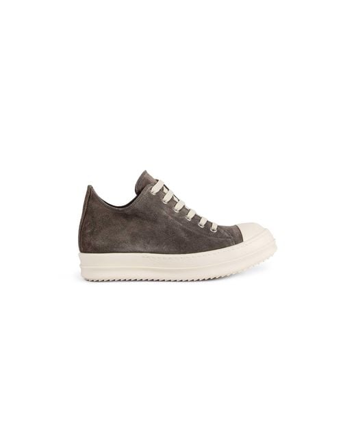 Rick Owens Brown Temple Low Sneaker