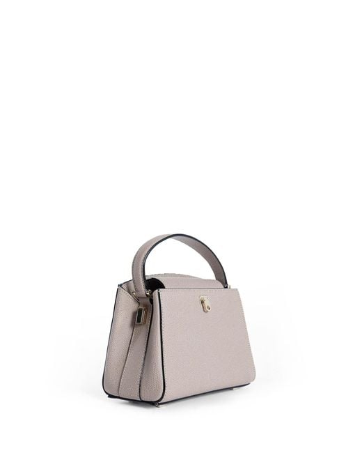 Valextra Natural Brera Micro Crossbody Bag