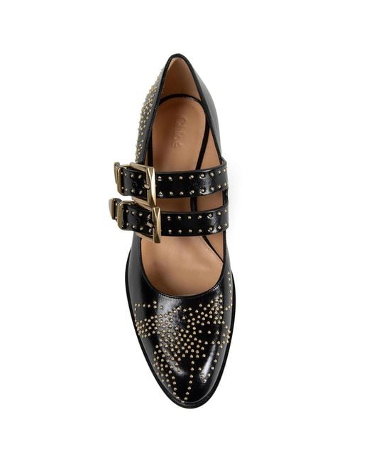 Chloé Black Susanna Maryjane Pumps