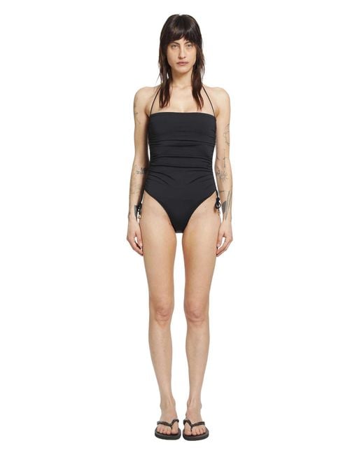 Gucci Black Jersey Bodysuit