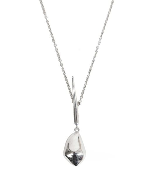 Panconesi Metallic Lacrima Necklace for men