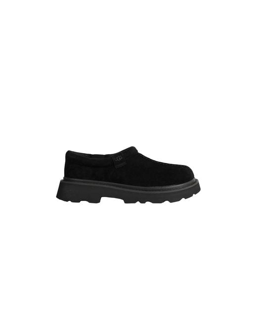 Ugg Black Tasman Lug Mules for men
