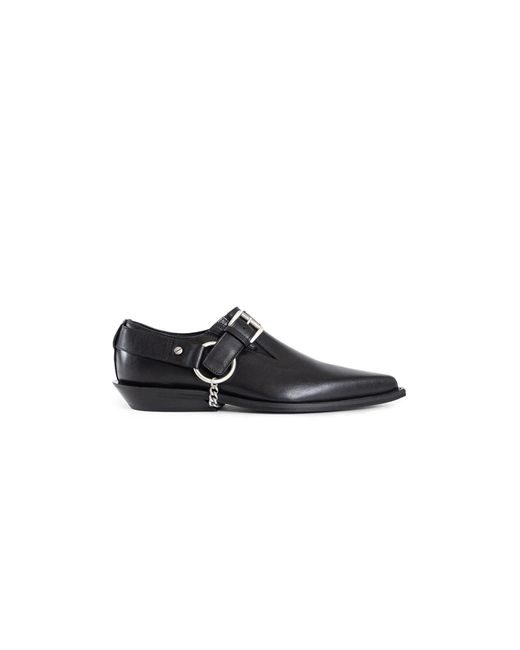 Ann Demeulemeester Black Danby Pointy Cowboy Shoes for men