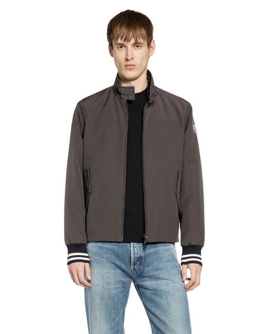 Moncler Black Reversible Padded Bomber Jacket Prieure for men